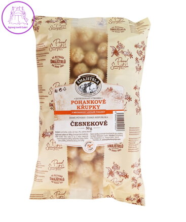 Pohankové křupky česnekové 50g Šmajstrla bez lepku 2846