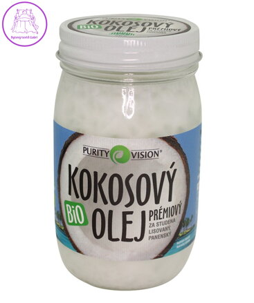 Olej kokosový BIO 420ml Purity Vision LZS 2151