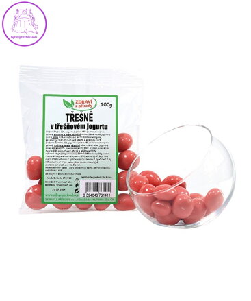Třešně v jogurtu třešňovém 100g IPJ NATUR 3084