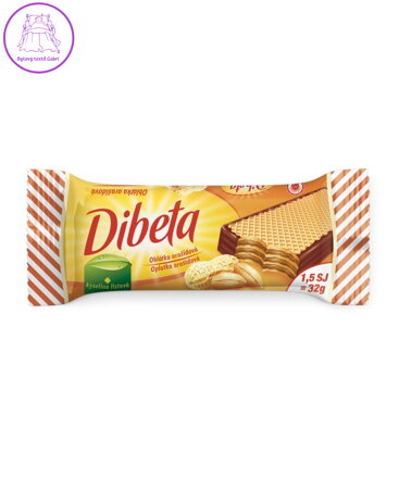 Dibeta oplatka arašídová 32g Pečivárně 3240