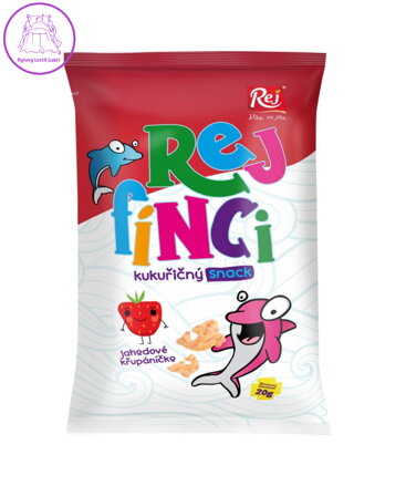 Rejfínci snack jahoda 20g REJ 704