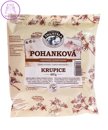 Krupice pohanková 400g Šmajstrla bez lepku 2841