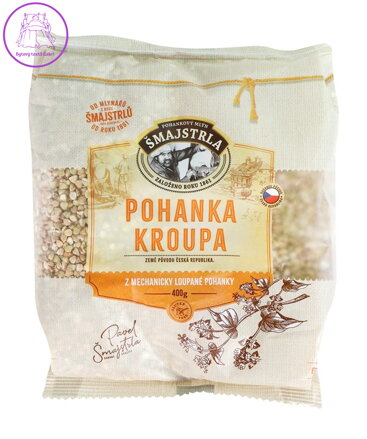 Pohanka kroupa 400g Šmajstrla bez lepku 2839