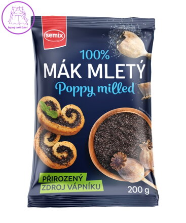 Mák mletý 200g Semix 2526