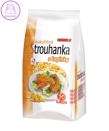 Strouhanka kukuřičná s lupínky 200g Extrudo bez lepku 4992