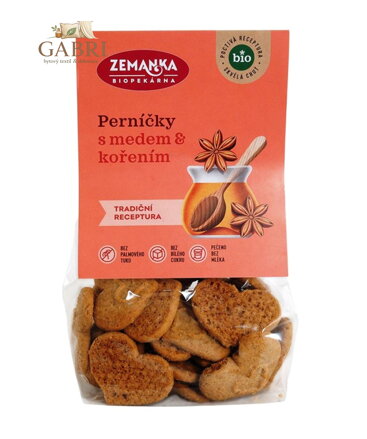 Perníčky s medem a kořením BIO 100g Zemanka 5667