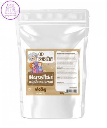Marseillské mýdlo vločky na praní 300g Nanolab 5818