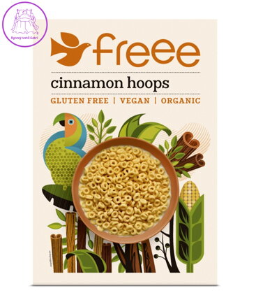 Skořicové kroužky BIO 300g Doves farm bez lepku 5851