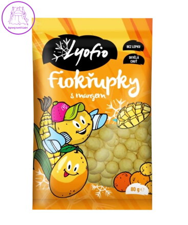 Křupky kukuřičné jogurt mango 80g PPD bez lepku 6029