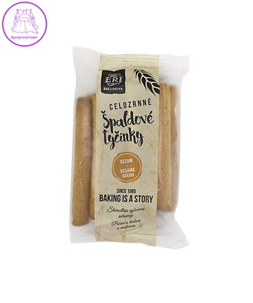 Celozrnné tyčinky špaldové sezam 100g ERI 2565