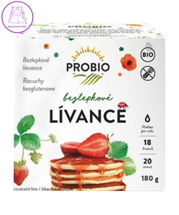 Lívance bezlepkové BIO 180g Probio bez lepku 1487