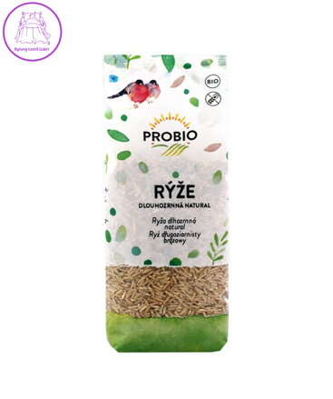 Rýže dlouhozrnná natural BIO 500g Probio bez lepku 1497