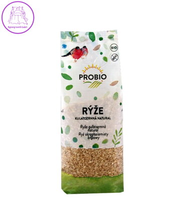 Rýže kulatozrnná natural BIO 500g Probio bez lepku 1499