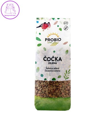 Čočka zelená BIO 500g Probio bez lepku  2581