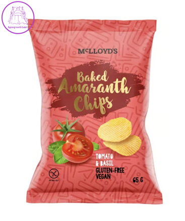Amarantové lupínky rajče/bazalka 65g McLLOYDS 2699