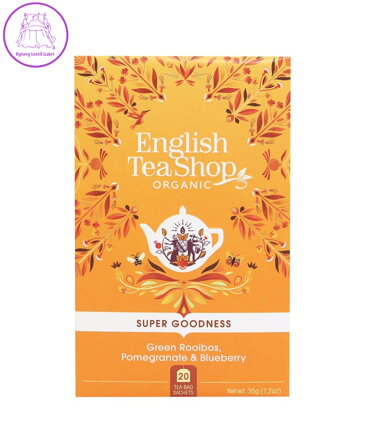 English Tea Shop - zelený rooibos, granát. jablko, borůvka BIO 20x1,75g 1552