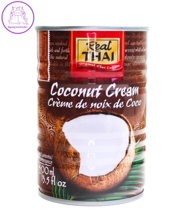 Krém kokosový 400ml Real Thai 2374