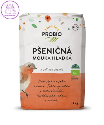 Mouka pšeničná bílá hladká  BIO 1kg Probio 1748
