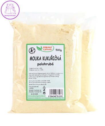 Mouka kukuřičná polohrubá 500g ZP bez lepku 2962