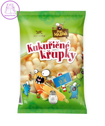 Křupky kukuřičné jemně solené 100g Rej 2130