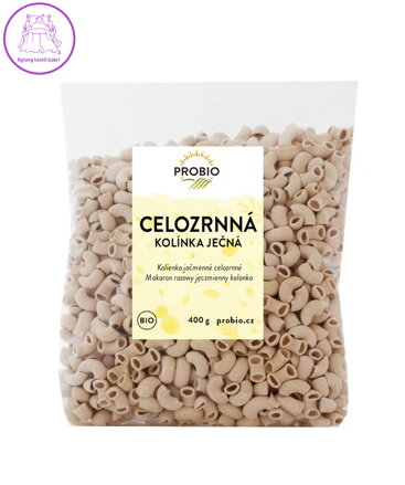 Těstoviny ječné kolínka celozrnná BIO 400g Probio 2629