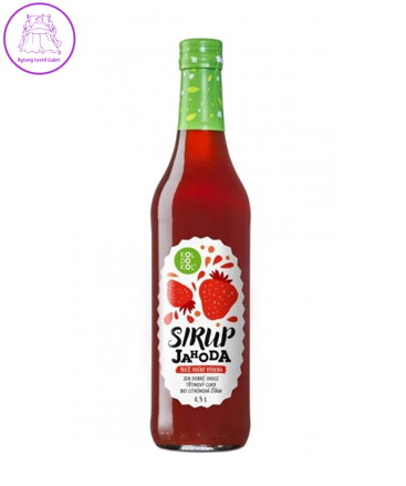 Sirup jahoda 500ml Koldokol 506