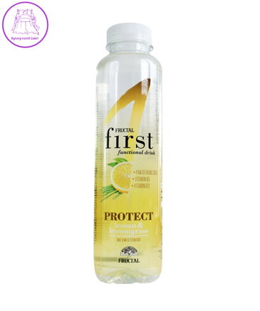 First nápoj citron citronová tráva 500ml Fructal  1197