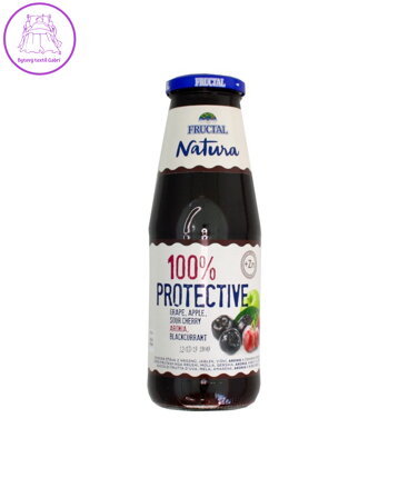 Natura šťáva aronie hrozno 100% 0.7l Fructal 2831