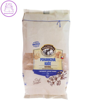 Kaše pohanková natural 250g Šmajstrla bez lepku 2844