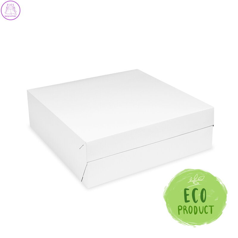Krabice na dort 30 x 30 x 10 cm (50 ks v bal.)