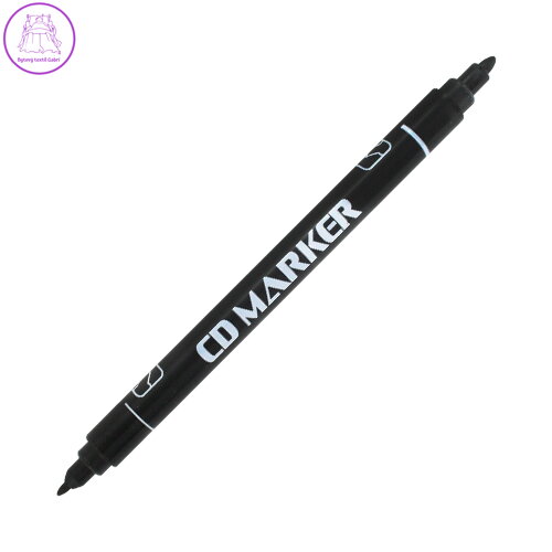 Popisovač na CD MARKER  duo černý