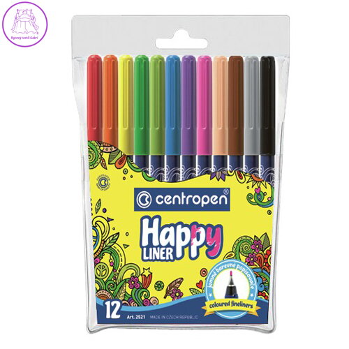 Happy Liner CENTROPEN 2521 0,3 mm/sada 12 ks
