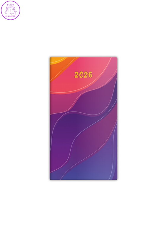 Kapesní diář 2026 - Neapolský dvoutýdenník - design 6