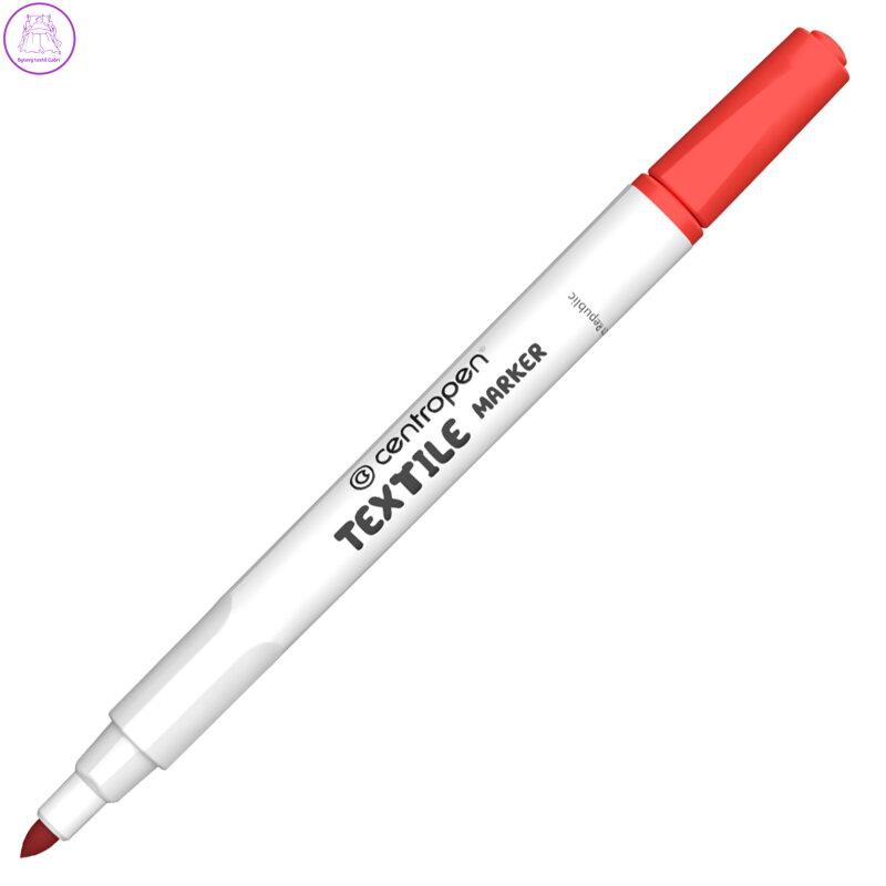 Popisovač CENTROPEN 2739 Textile - červený