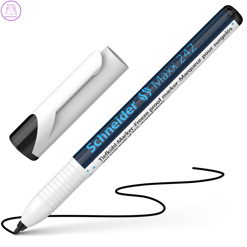 Popisovač Schneider Maxx 242 do mrazničky - černý