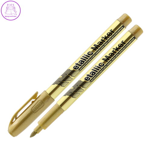Popisovač M&G Metallic Marker, zlatý