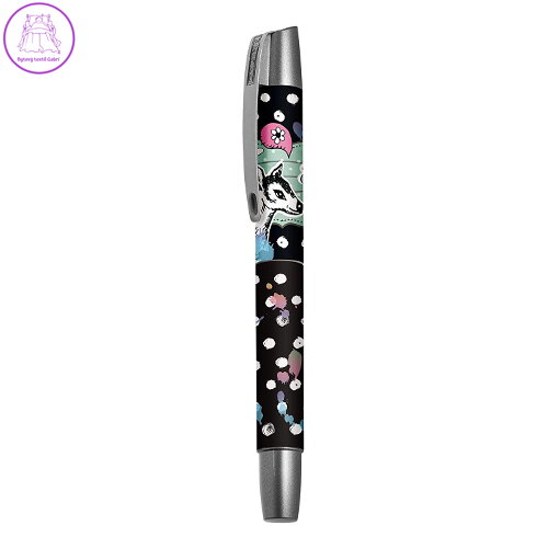 Pero bombičkové ONLINE Campus II Vintage Deer, modrá náplň M