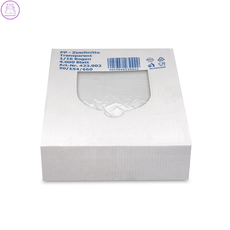 Přířezy celofánové 18 x 24 cm, (1/16), 4000 ks