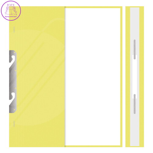 Rychlovazač A4 RZP - závěsný poloviční, EKO - žlutý