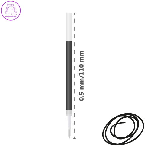 Náplň gelová DONG-A U-Knock 0.5mm / černá