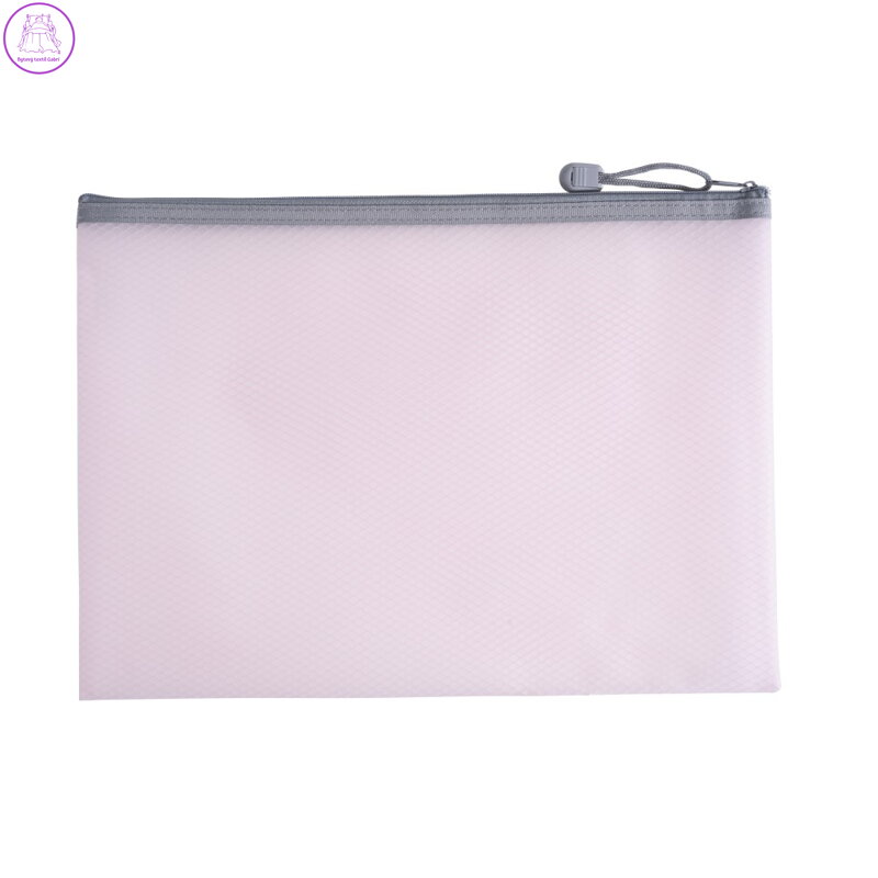 Obálka se zipem JUNIOR A4 síťovaná - růžová