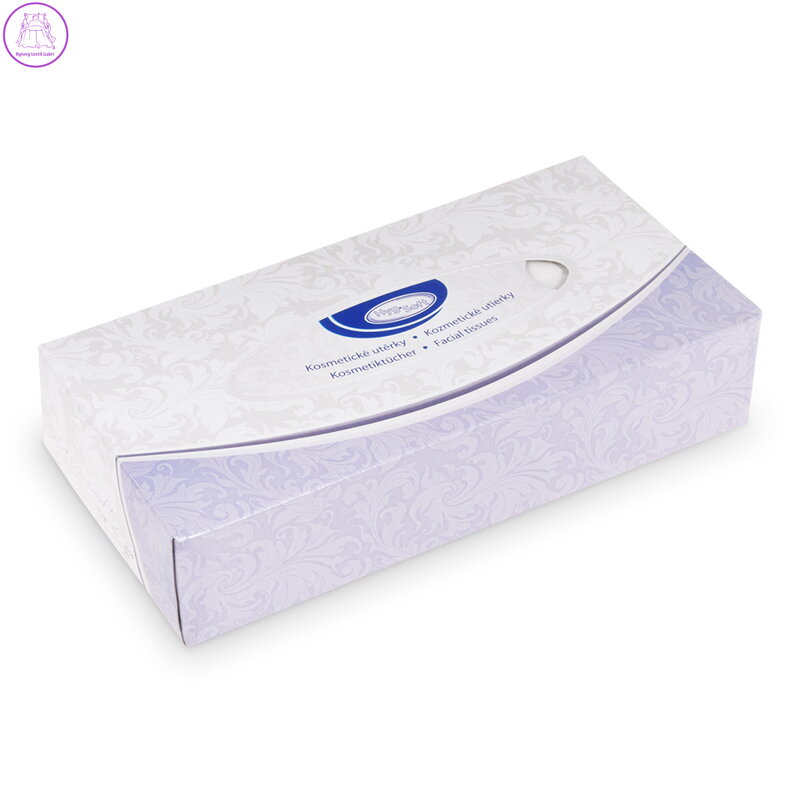 Kosmetické kapesníky 2-vrstvé v boxu (100 ks)