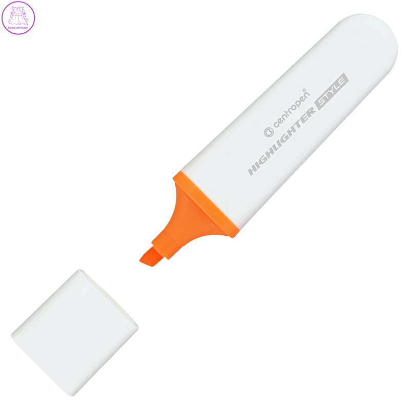 Zvýrazňovač CENTROPEN 6252 STYLE NEON 1-5 mm, oranžový
