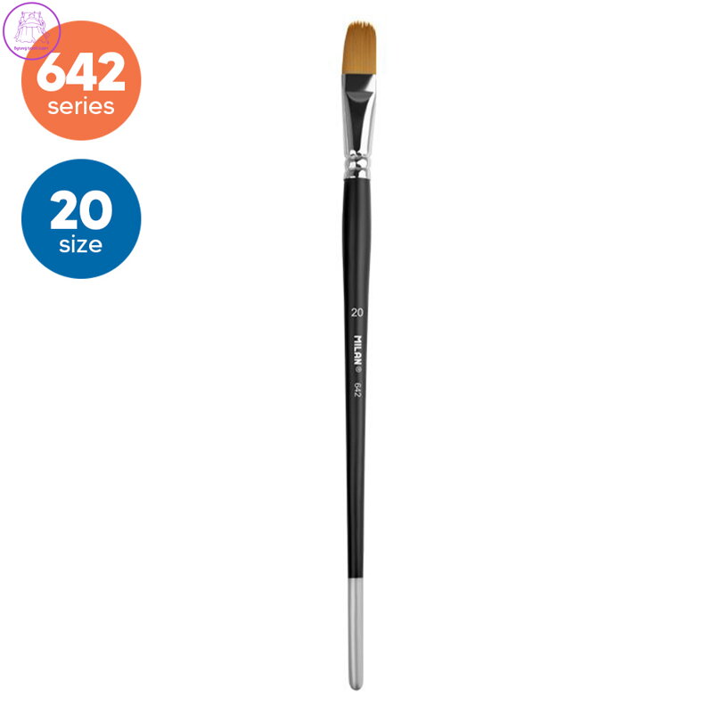 Štětec plochý MILAN č. 20 - 642