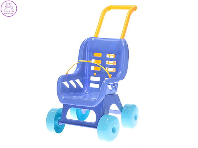 Kočárek Buggy plastový fialový