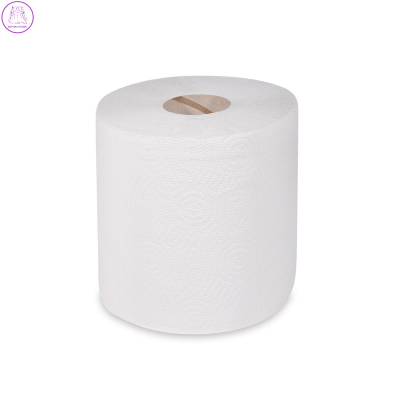 Utěrka (PAP FSC Mix) 2vrstvá s ražbou bílá O17cm 100m 445 útržků [6 ks]