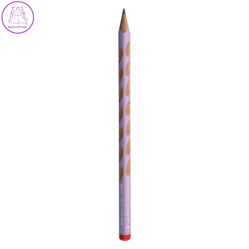 Tužka grafitová STABILO EASYgraph pro praváky, pastelově fialová