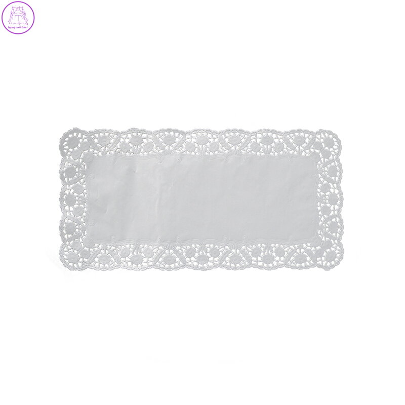 Krajky dekor. hranaté 15 x 24 cm (100 ks v bal.)