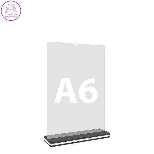 Stojan na dokumenty "T", A6 105x148 mm