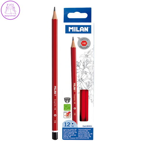 Tužka MILAN šestihranná HB 2,2 mm 12 ks
